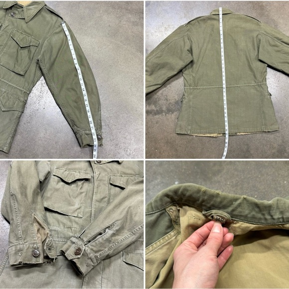 Vintage US Army M-51 Field Jacket OG-107 Military Coat - Picture 7 of 8